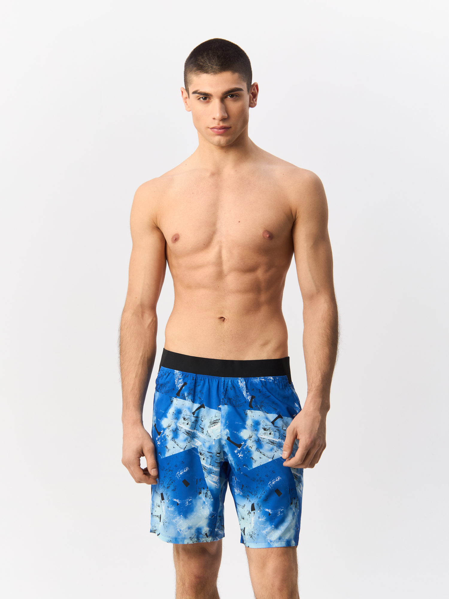 

Спортивные шорты мужские Reebok GL3116 голубые XL, Голубой, GL3116