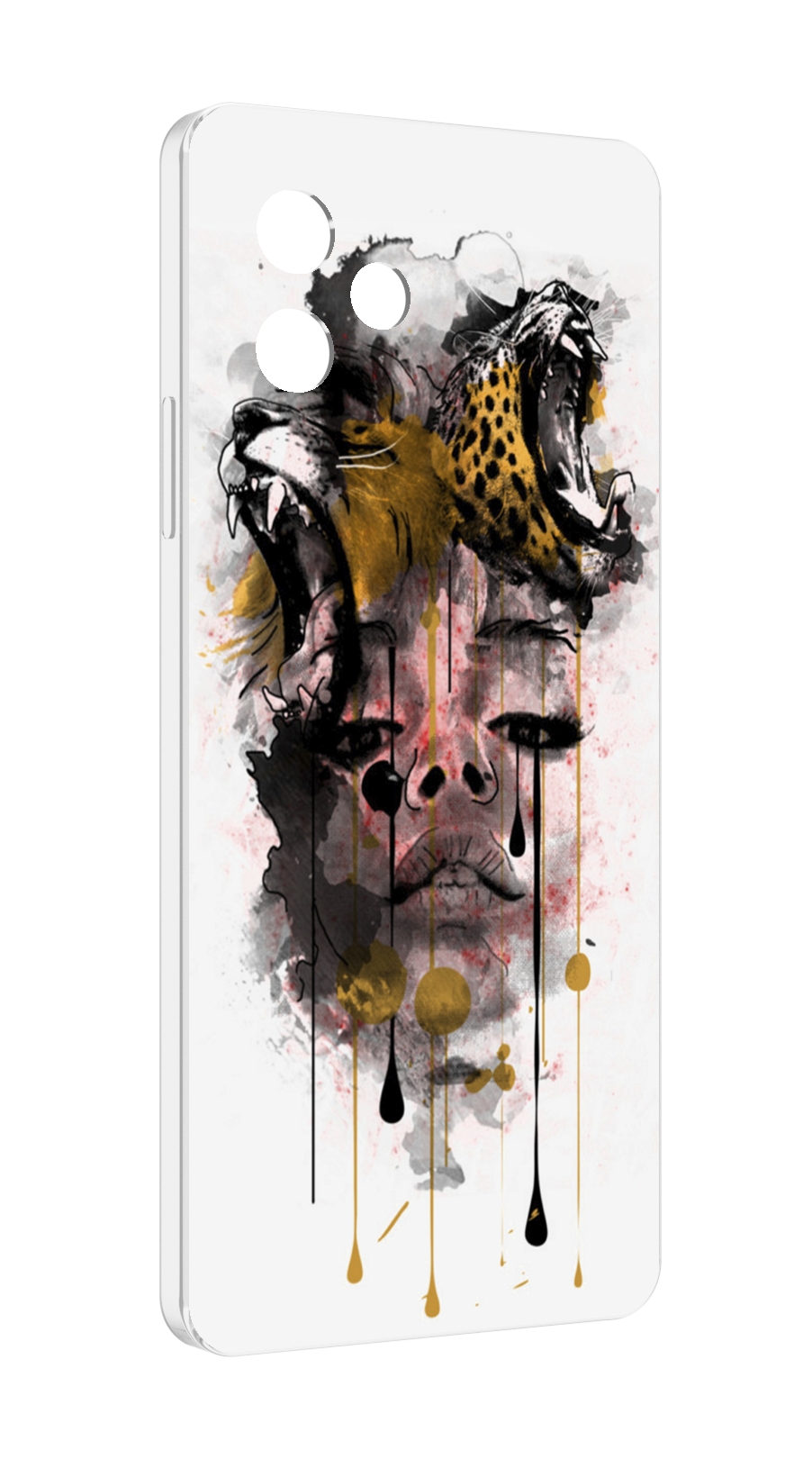 

Чехол MyPads Девушка гепард женский для Huawei Nova Y61 / Huawei Enjoy 50z, Прозрачный, Tocco