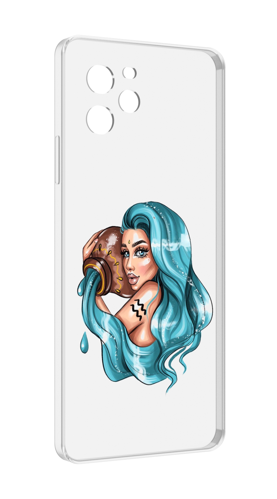 

Чехол MyPads Девушка-Водолей для Huawei Nova Y61 / Huawei Enjoy 50z, Прозрачный, Tocco