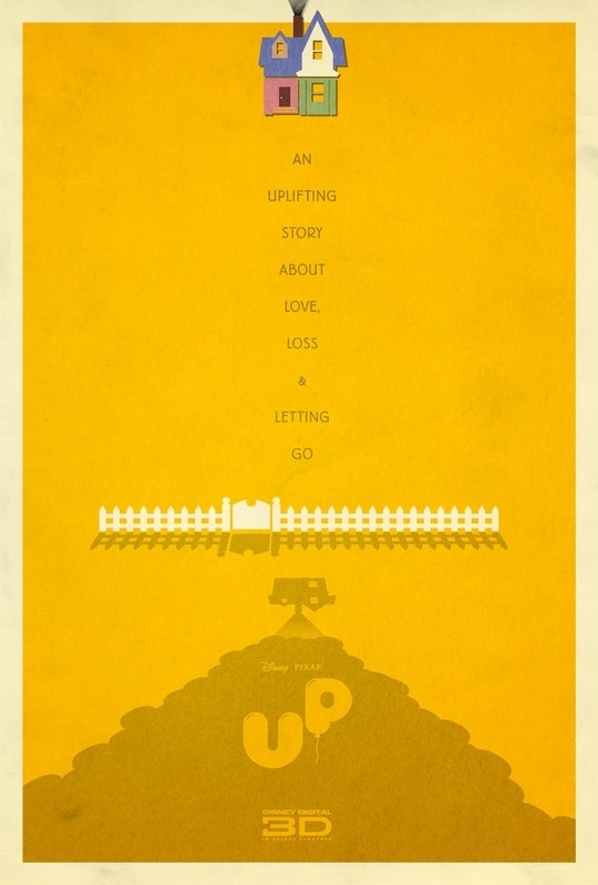 

Постер к мультфильму "Вверх" (Up) A2