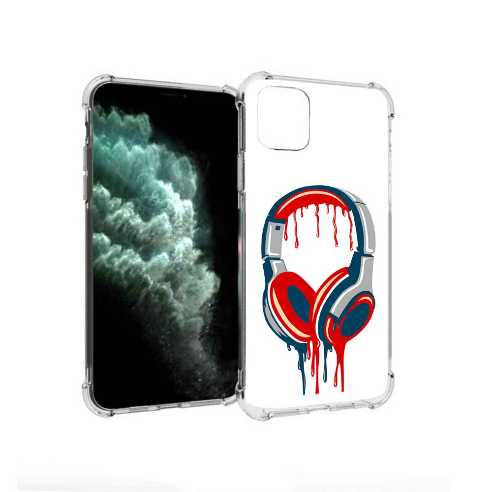 

Чехол MyPads Tocco для Apple iPhone 11 Pro Max не делай громко (PT142698.615.517), Прозрачный, Tocco
