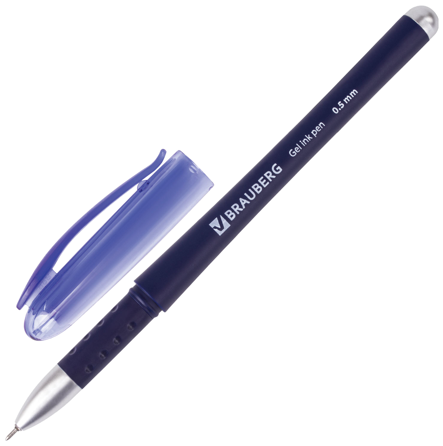 

Ручка гелевая Brauberg Impulse 141182, синяя, 0,5 мм, 1 шт.