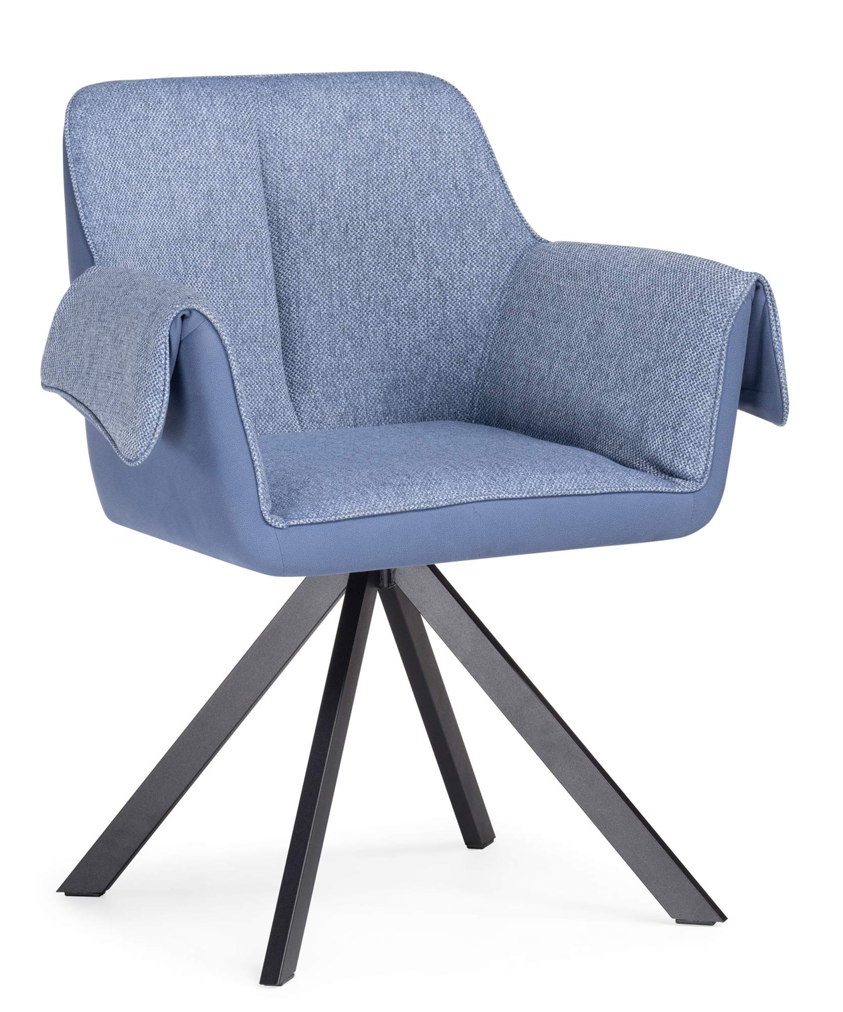 

Стул на металлокаркасе ЛайфМебель Каита neptun 35 / flex 754 / черный, Каита