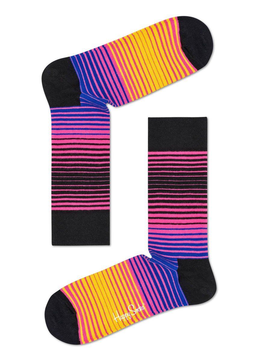 

Носки унисекс Happy Socks SNR01 черные 29, Черный, SNR01