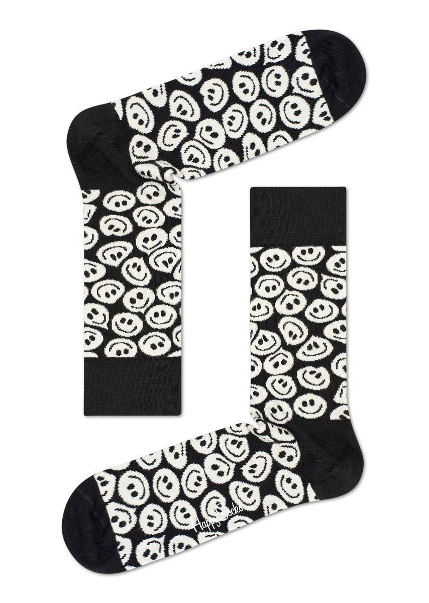 

Носки унисекс Happy Socks TSM01 черные 29, Черный, TSM01