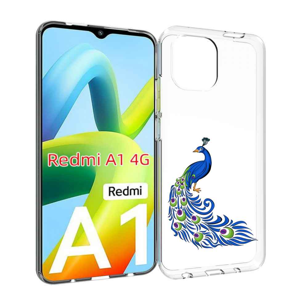 

Чехол MyPads жарптица-голубая для Xiaomi Redmi A1, Прозрачный, Tocco