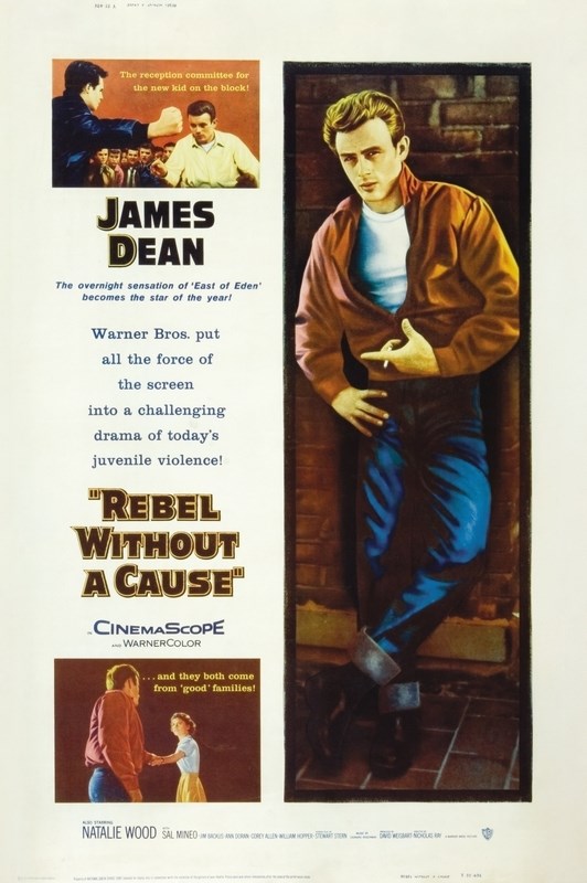 

Постер к фильму "Бунтарь без идеала" (Rebel Without a Cause) A1