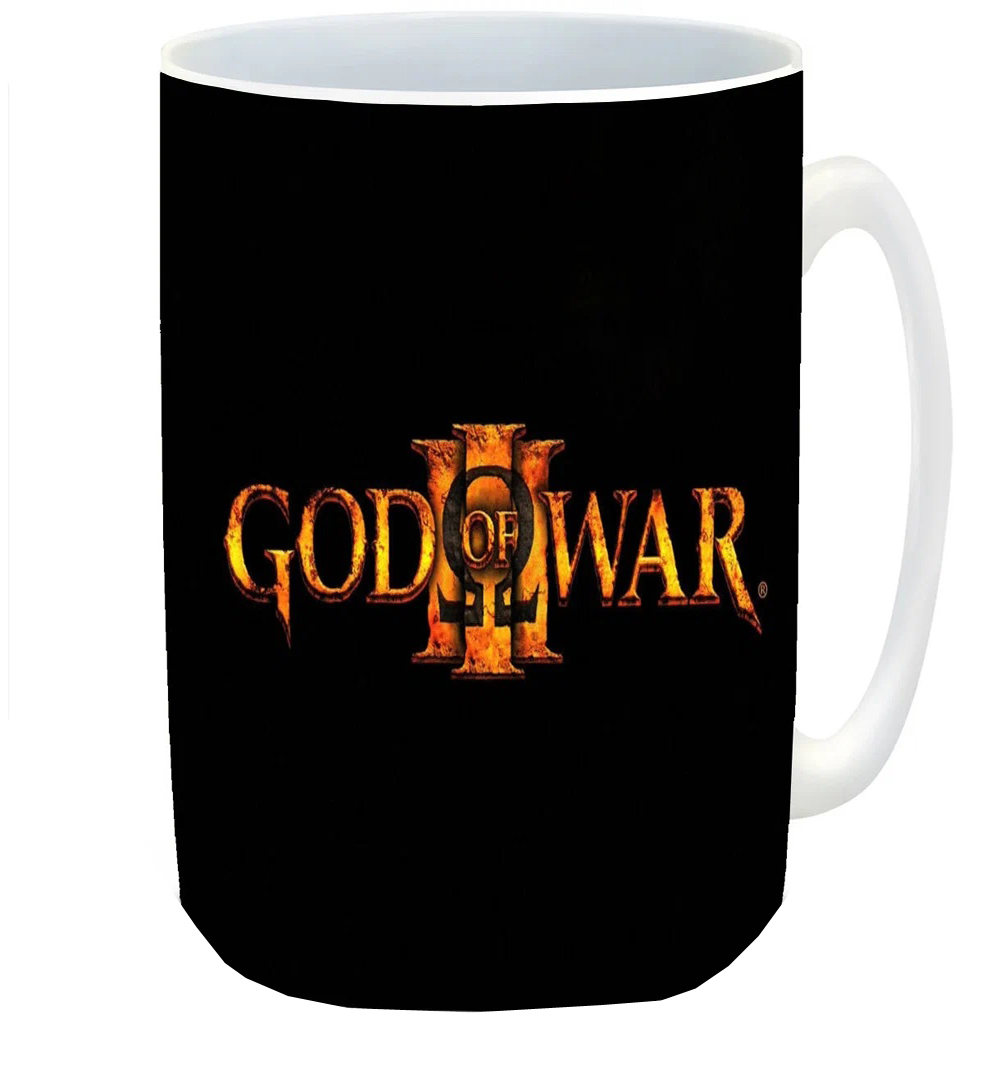 

Кружка CoolPodarok God of War 3 Надпись