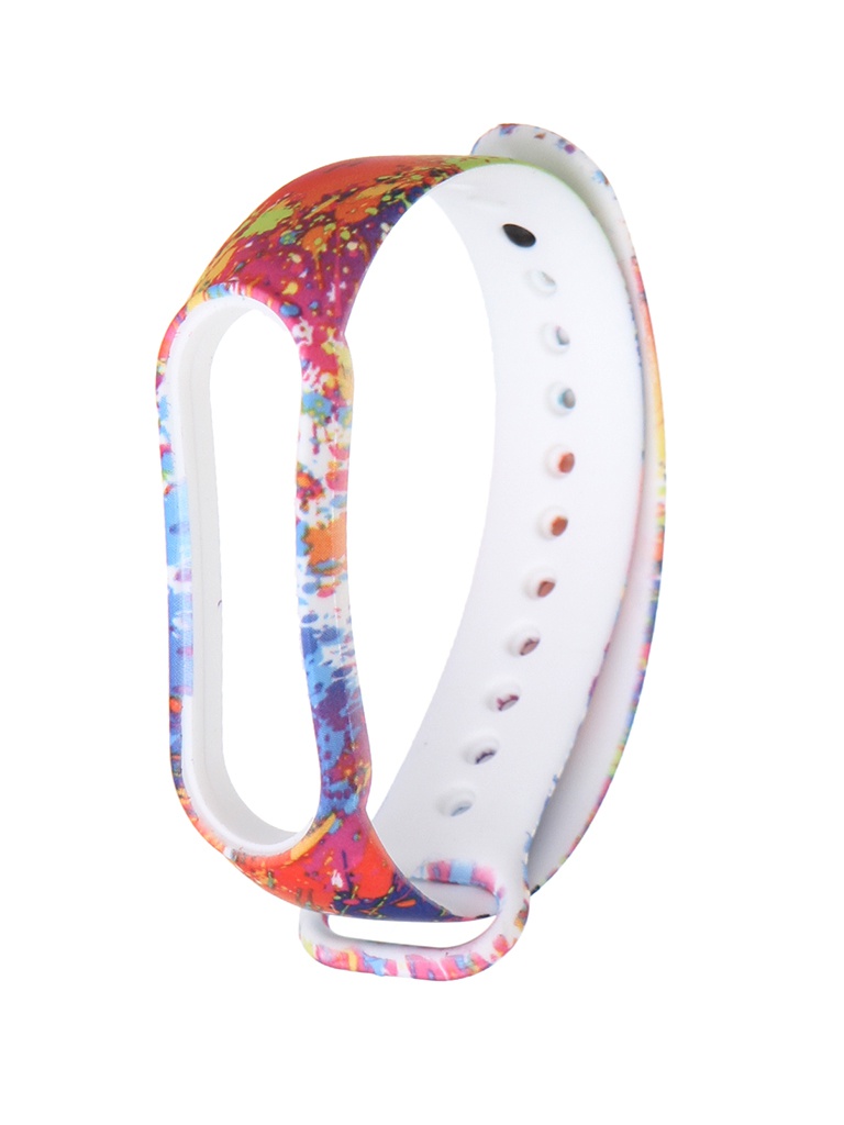 фото Ремешок zibelino для mi band 5/6 silicone zbs-ximb5-prt-2