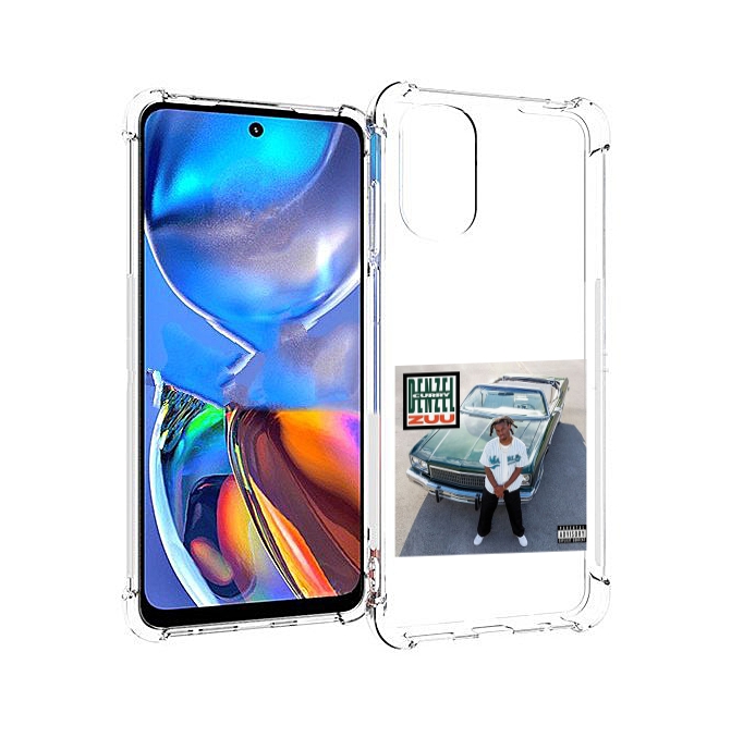 

Чехол MyPads Denzel Curry - ZUU для Motorola Moto E32, Прозрачный, Tocco