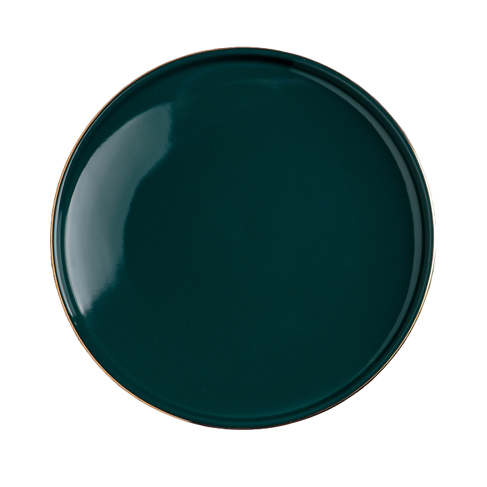 

Тарелка обеденная «Изумруд», d=25 см, Зеленый, Посуда из керамики "Изумруд"