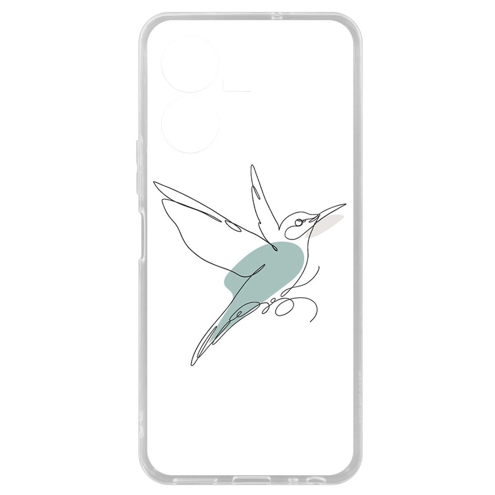 

Чехол-накладка Кейс Легкость для Vivo Y22, Прозрачный