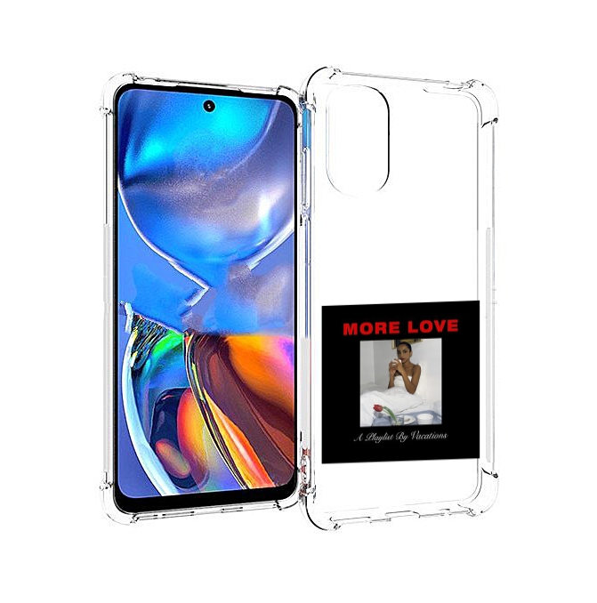 

Чехол MyPads Drake & Sade - More Love для Motorola Moto E32, Прозрачный, Tocco