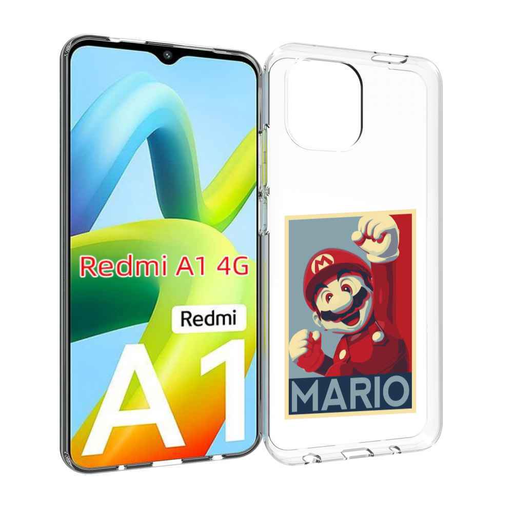 

Чехол MyPads злой марио для Xiaomi Redmi A1, Прозрачный, Tocco