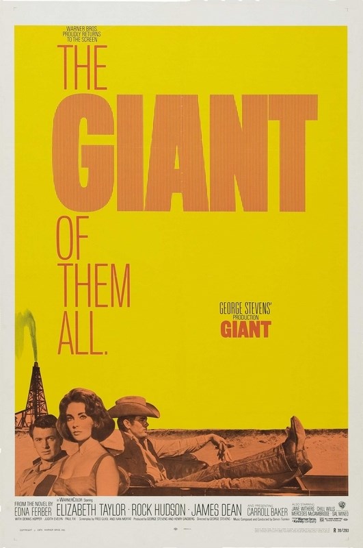 

Постер к фильму "Гигант" (Giant) 50x70 см