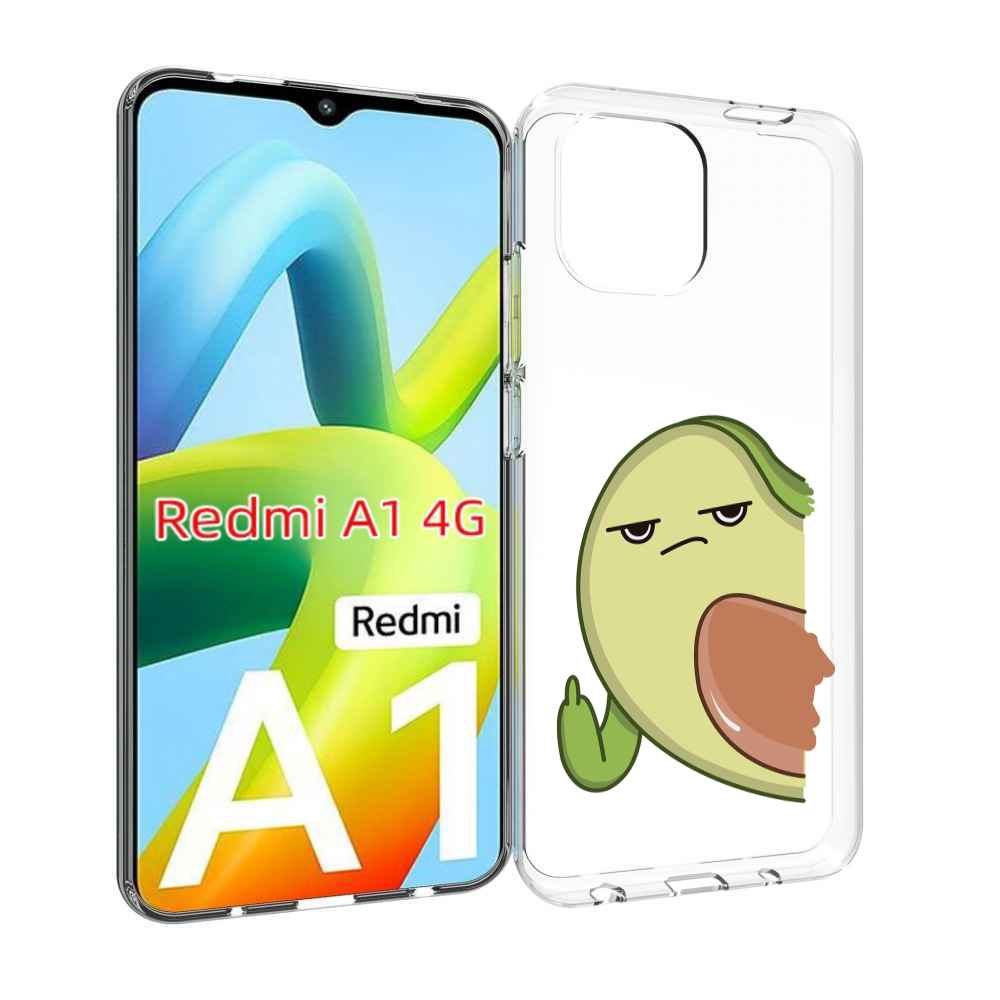 Чехол MyPads злой-авокадо для Xiaomi Redmi A1