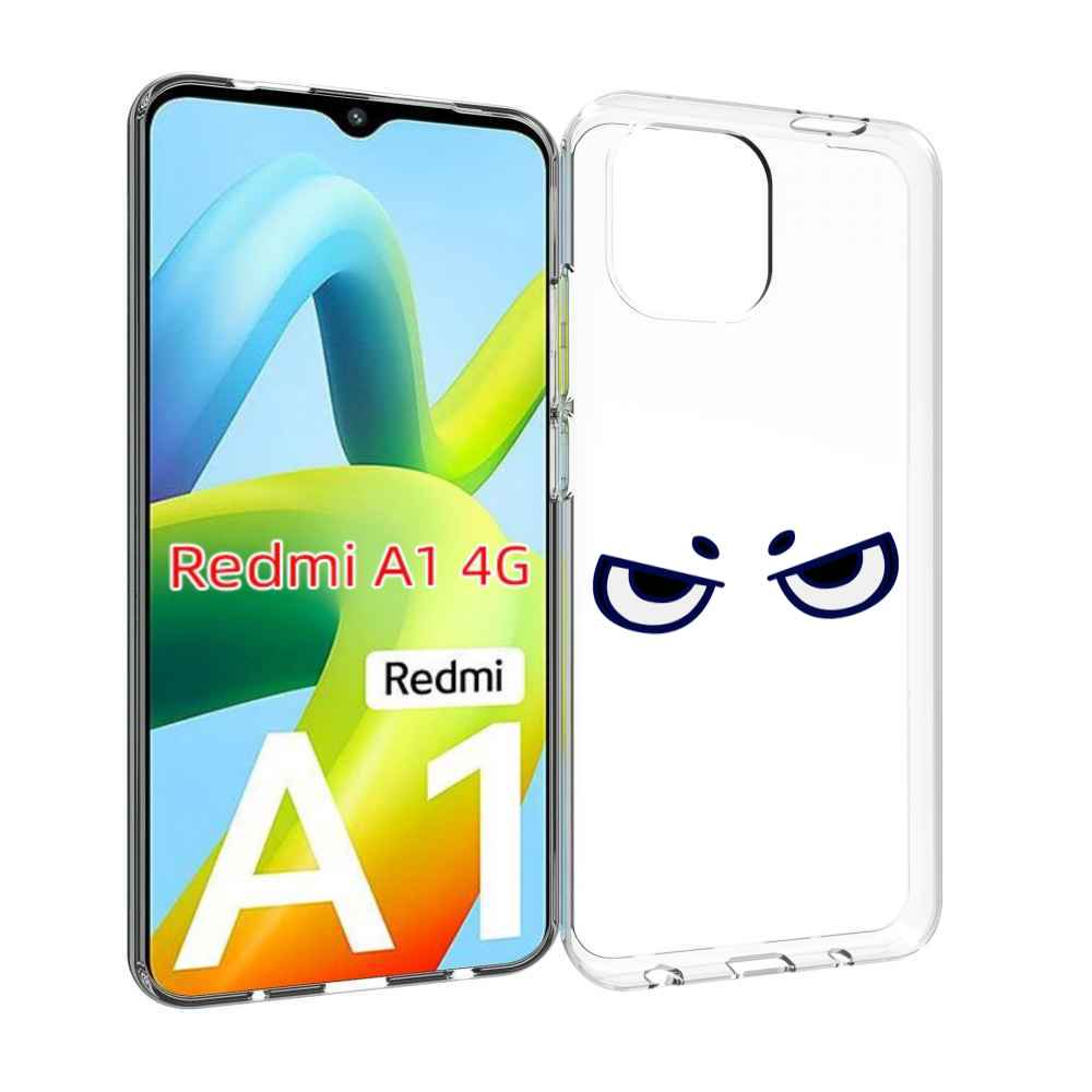 

Чехол MyPads злые-глазки для Xiaomi Redmi A1, Прозрачный, Tocco
