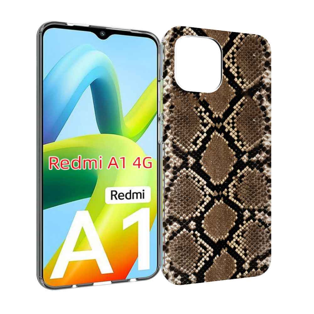 

Чехол MyPads змеиная кожа для Xiaomi Redmi A1, Прозрачный, Tocco
