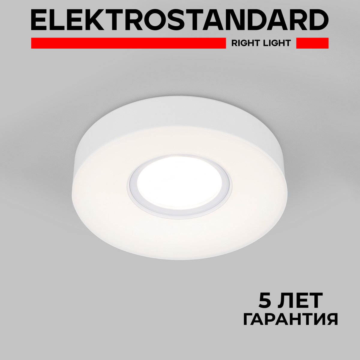 

Встраиваемый потолочный светильник Elektrostandard 2240 MR16 WH белый