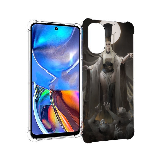 

Чехол MyPads Erfiorr — Fantasy Art Dimension для Motorola Moto E32, Прозрачный, Tocco