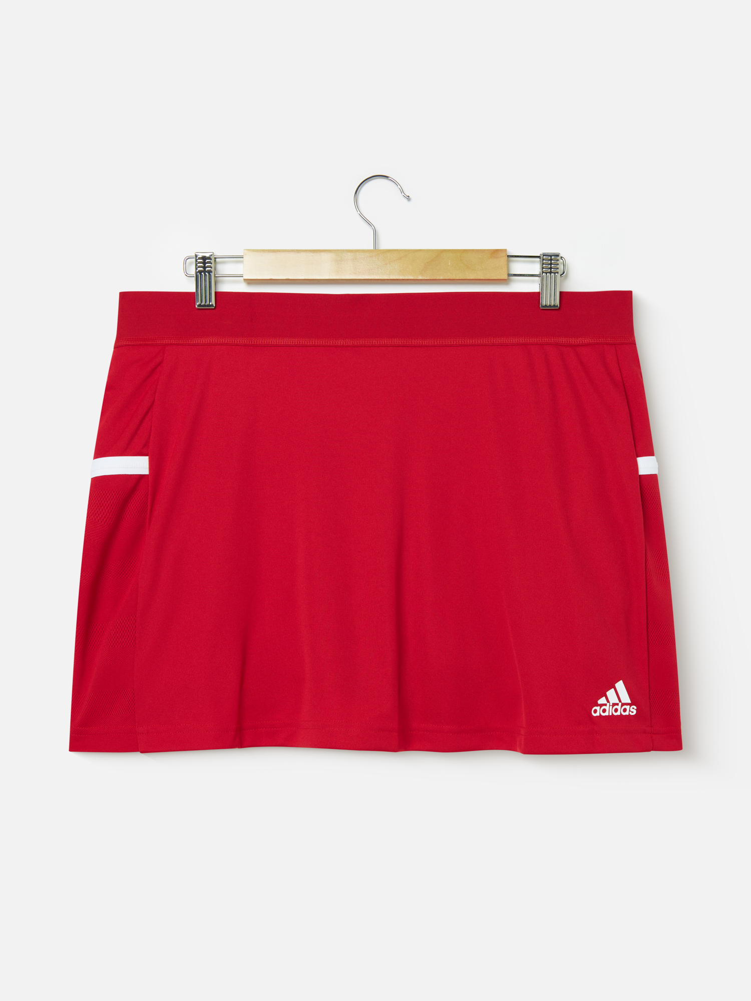 Спортивная юбка женская Adidas Team 19 Tennis DX7307 красная XL