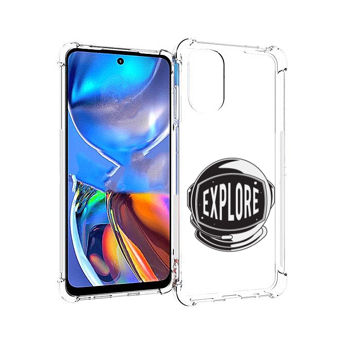 

Чехол MyPads Explore для Motorola Moto E32, Прозрачный, Tocco