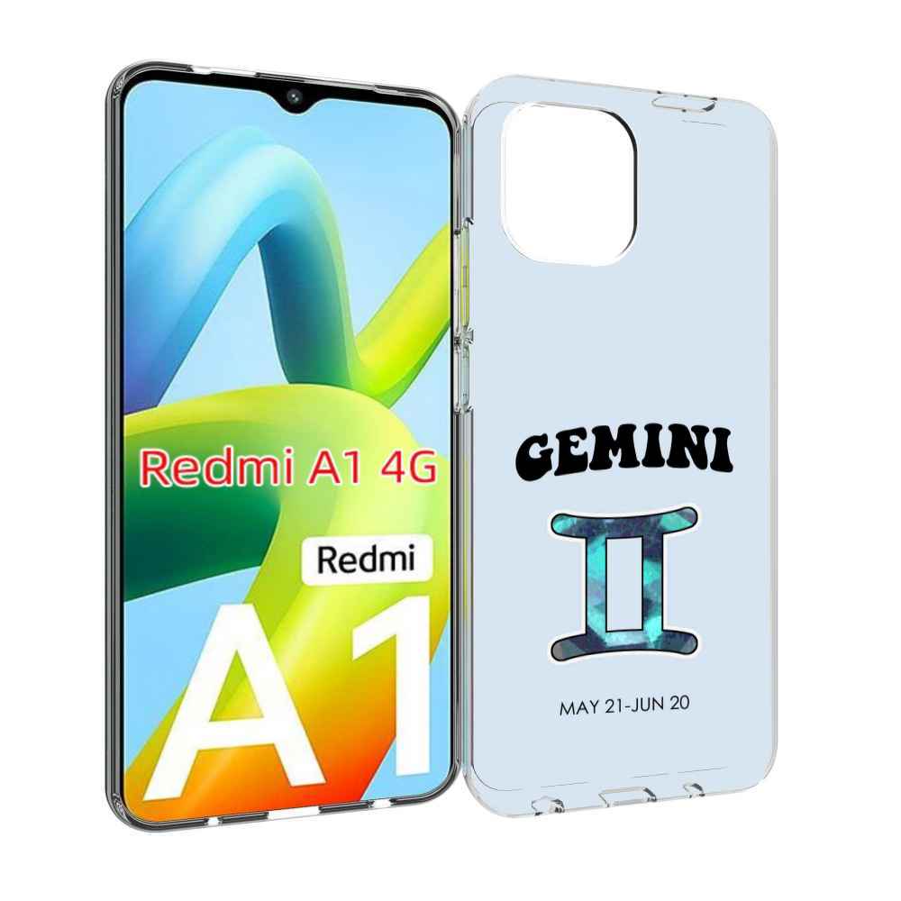 

Чехол MyPads знак зодиака близнецы 1 для Xiaomi Redmi A1, Прозрачный, Tocco
