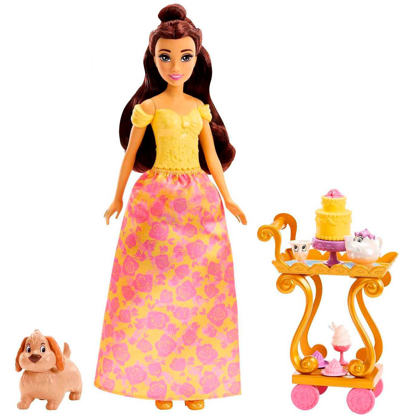 Кукла Disney Принцессы Диснея Белль Чайная церемония HLW20 чашка с блюдцем чайная 200 мл tognana favola beige