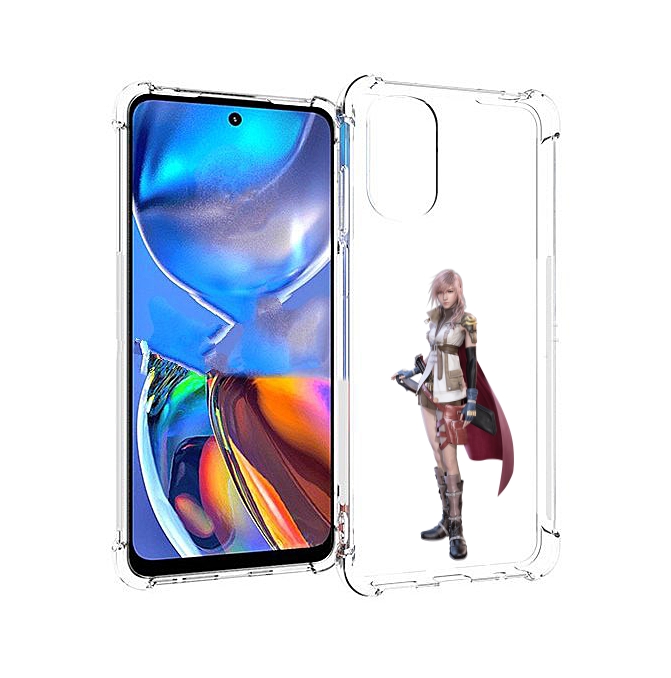 

Чехол MyPads Final-Fantasy для Motorola Moto E32, Прозрачный, Tocco