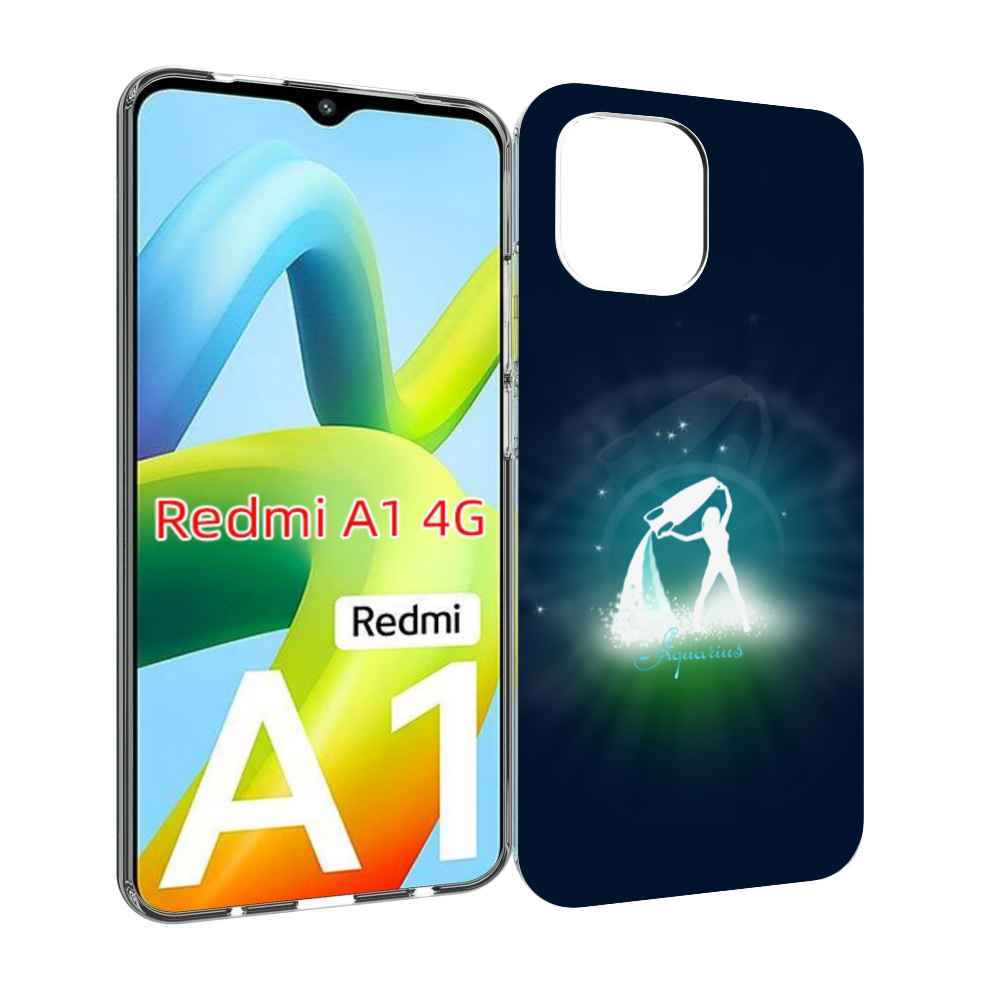 

Чехол MyPads знак зодиака водолеи 1 для Xiaomi Redmi A1, Прозрачный, Tocco