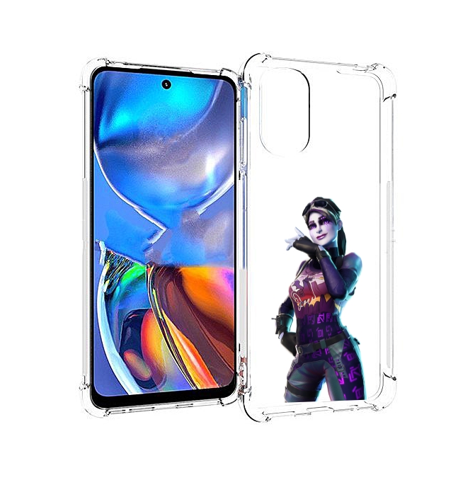 

Чехол MyPads Fortnite-3 для Motorola Moto E32, Прозрачный, Tocco