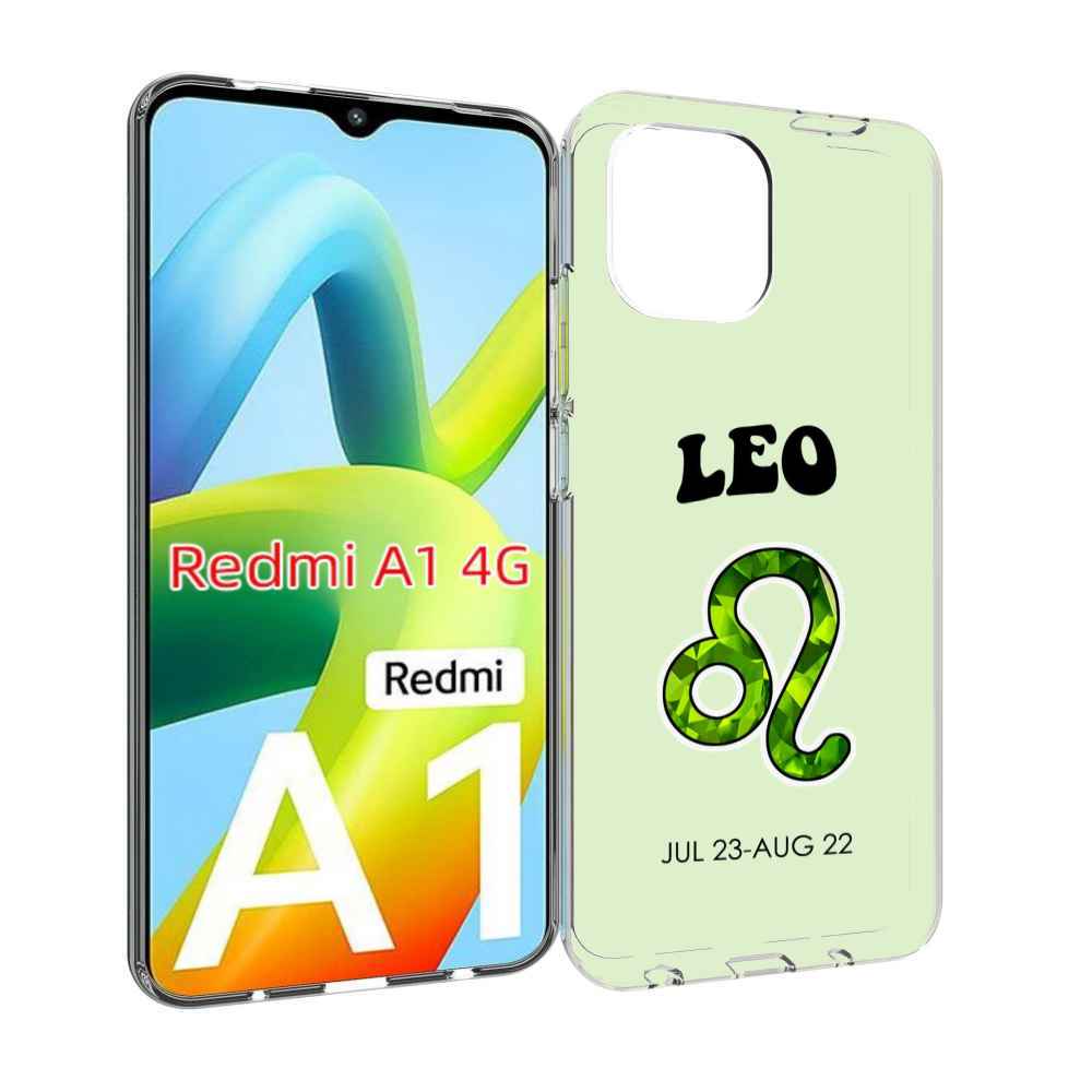 

Чехол MyPads знак зодиака лев 1 для Xiaomi Redmi A1, Прозрачный, Tocco