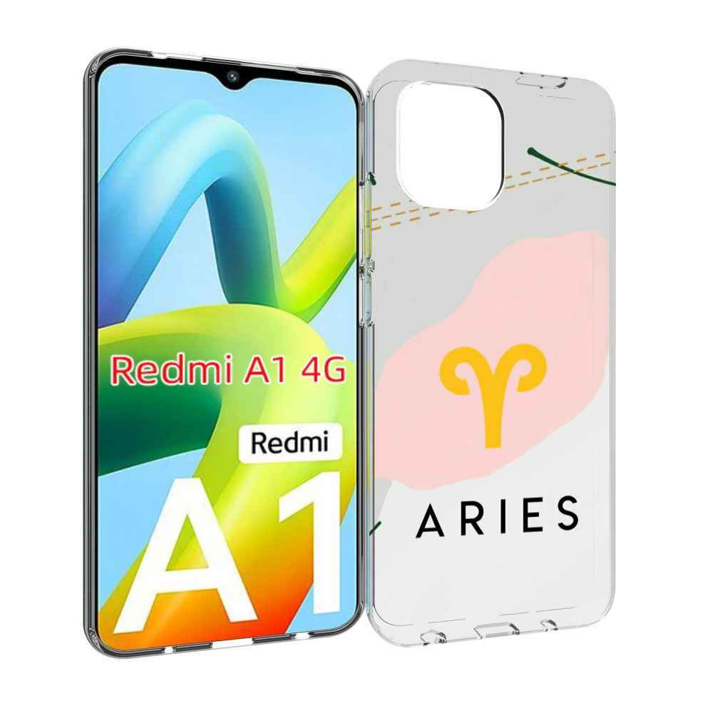 

Чехол MyPads знак зодиака овен 7 для Xiaomi Redmi A1, Прозрачный, Tocco