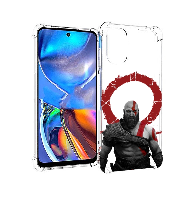 

Чехол MyPads God-of-War для Motorola Moto E32, Прозрачный, Tocco