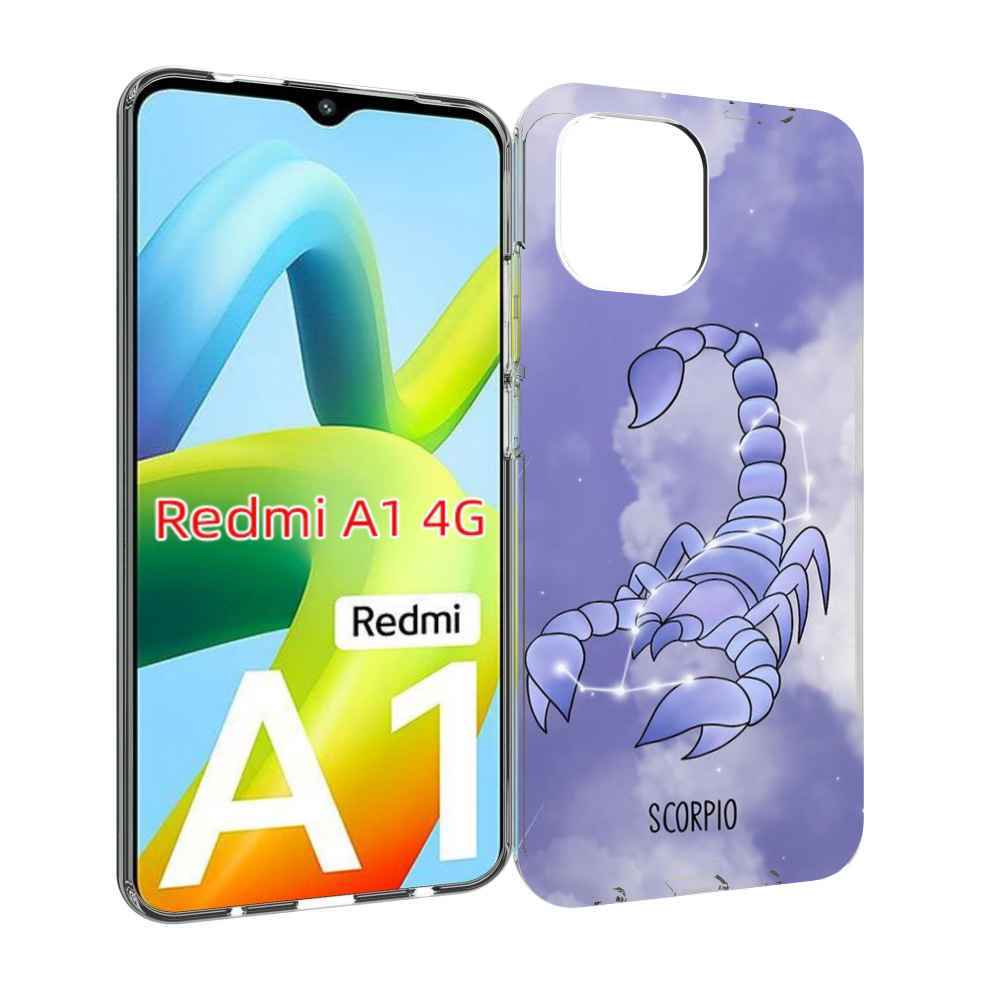 

Чехол MyPads знак зодиака скорпион 2 для Xiaomi Redmi A1, Прозрачный, Tocco