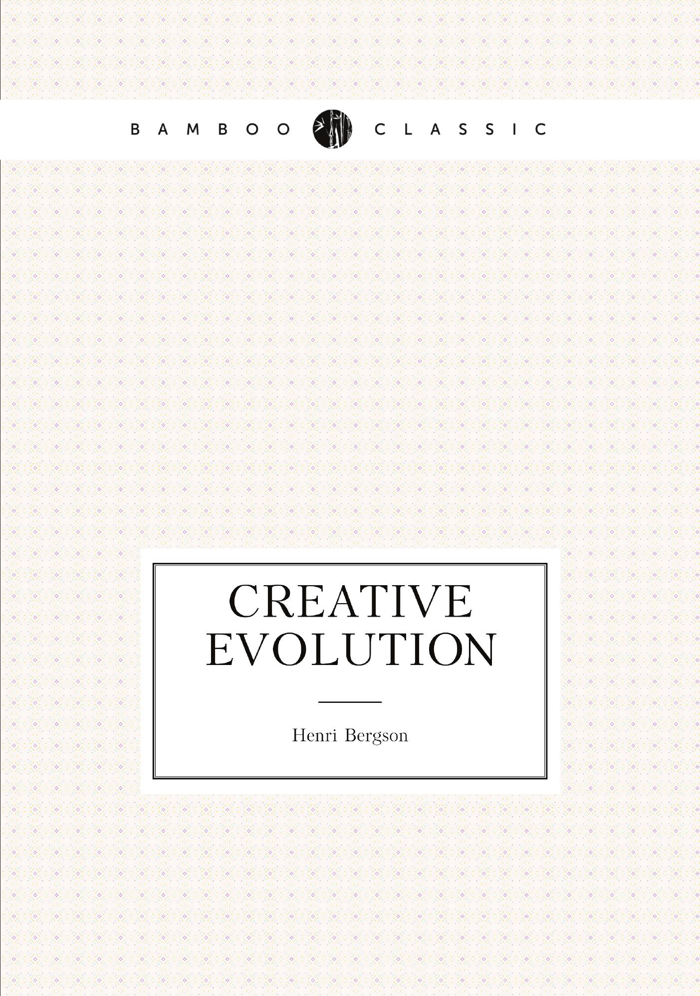 

Creative evolution