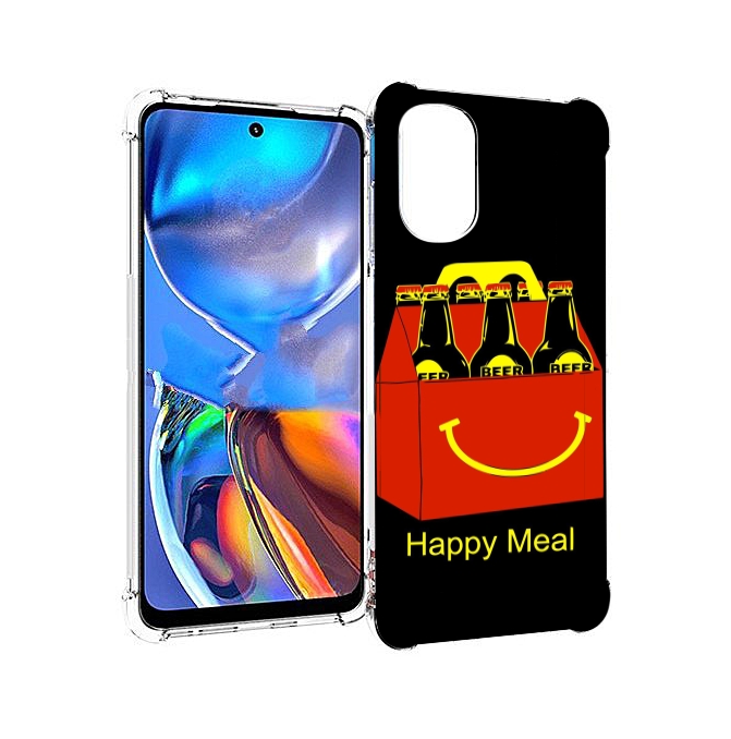 

Чехол MyPads Happy Meal для Motorola Moto E32, Прозрачный, Tocco