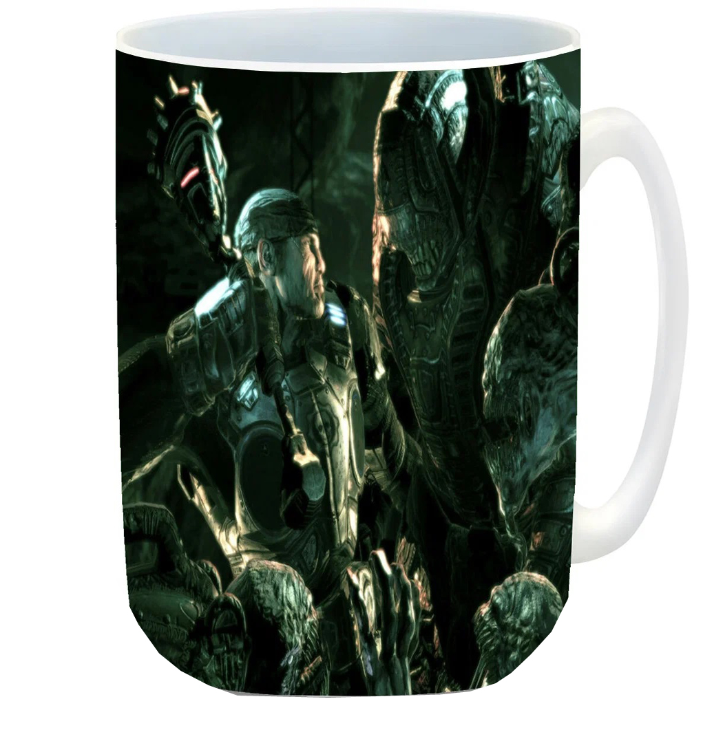 

Кружка CoolPodarok Monster Удар кулаком