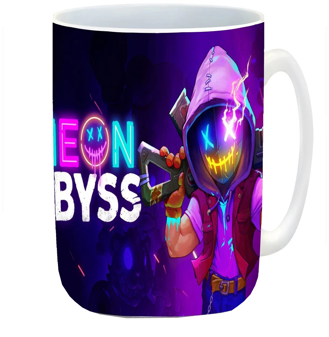 

Кружка CoolPodarok Neon abyss Неон Абис