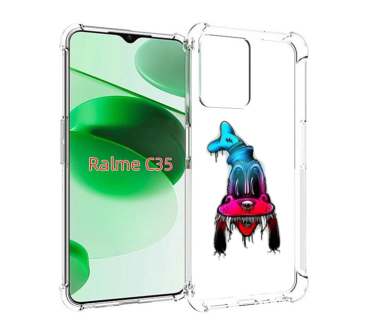 

Чехол MyPads Гуффи для Realme C35 / Narzo 50A Prime, Прозрачный, Tocco