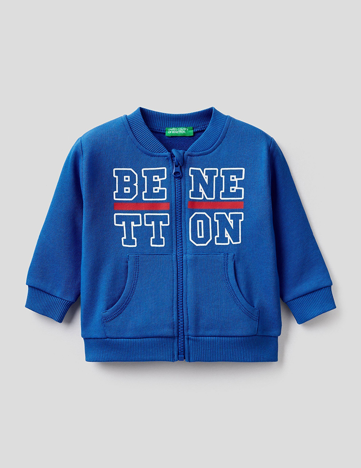 

Толстовка для мальчиков Benetton цв. синий р.98, 21A_3J70C5976