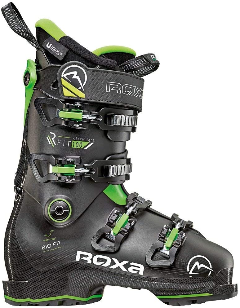 фото Горнолыжные ботинки roxa rfit 100 gw black/green (см:29,5)
