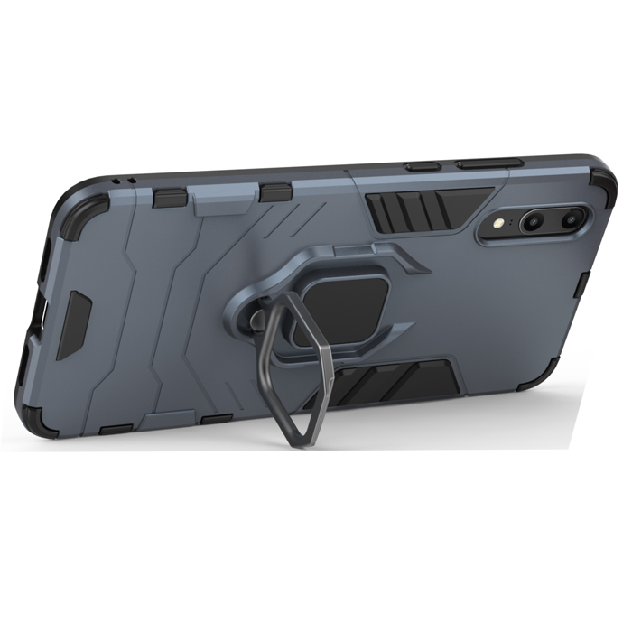 фото Противоударный чехол с кольцом panther case для huawei p20 (417851592) black panther