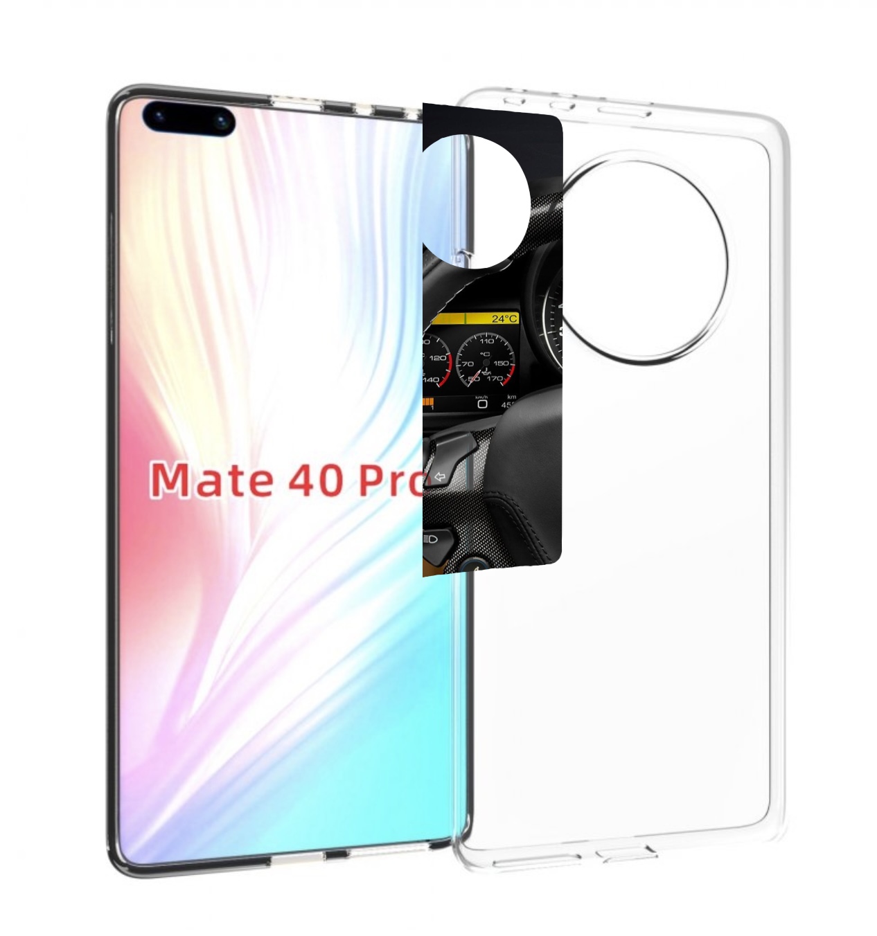 

Чехол MyPads Ферарри для Huawei Mate 40 Pro (NOH-NX9), Прозрачный, Tocco