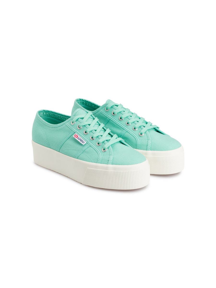 Кеды женские Superga 1417919 бирюзовые 41 EU