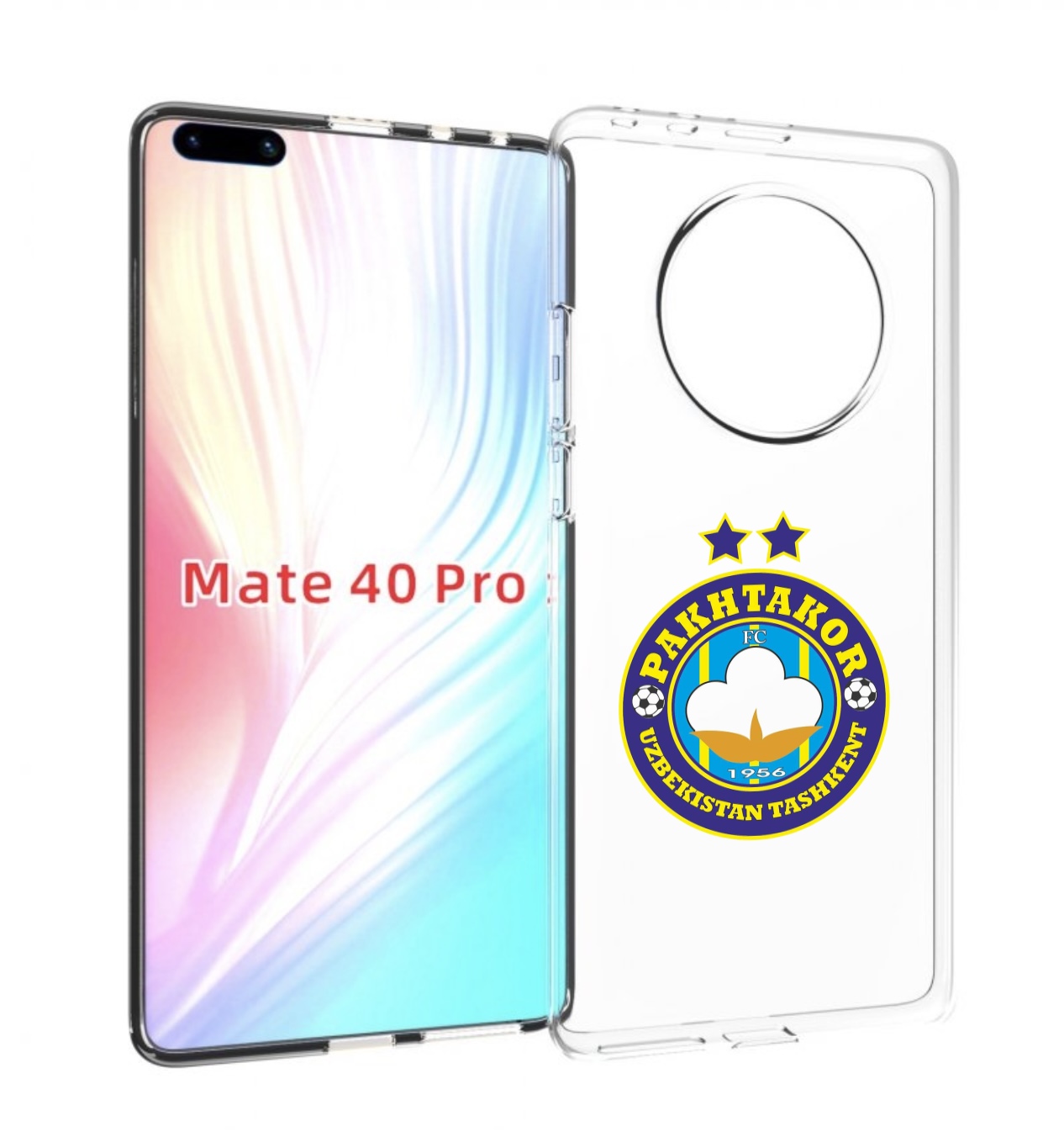 

Чехол MyPads Фк Пахтакор Pakhtakor мужской для Huawei Mate 40 Pro (NOH-NX9), Прозрачный, Tocco