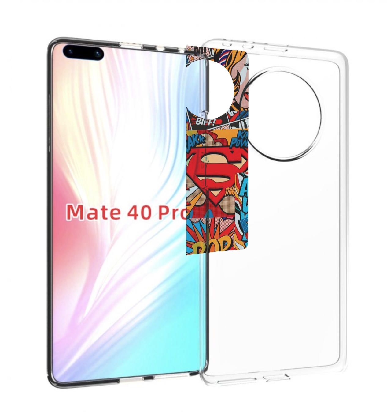 

Чехол MyPads Фон для Huawei Mate 40 Pro (NOH-NX9), Прозрачный, Tocco