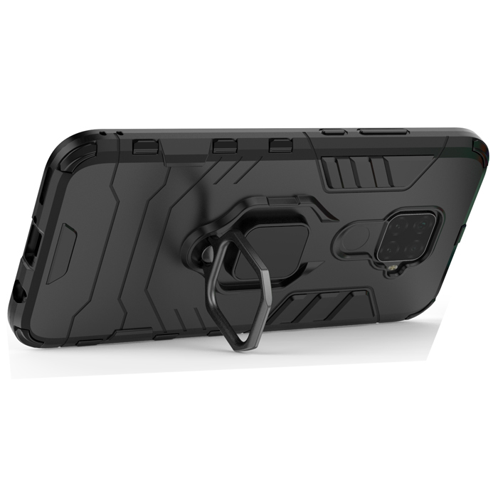 фото Противоударный чехол с кольцом panther case для huawei mate 30 lite / nova 5i pro black panther