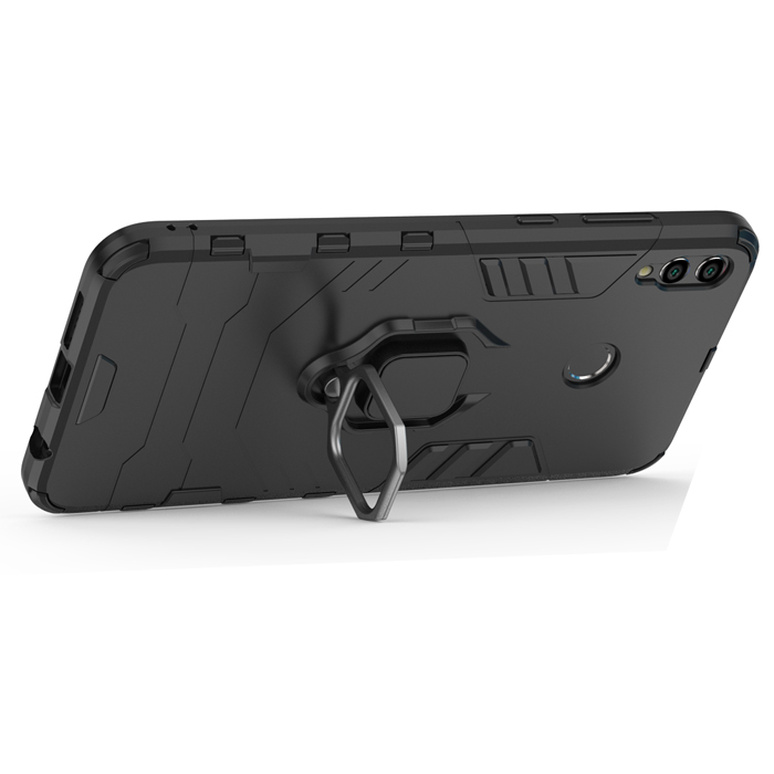 фото Противоударный чехол с кольцом panther case для huawei honor 8x max (417863667) black panther