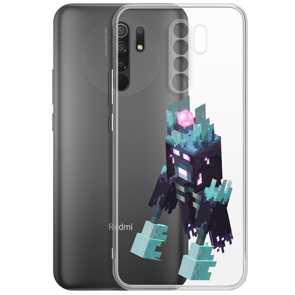 Чехол-накладка Minecraft-Несчастный Призрак для Xiaomi Redmi 9